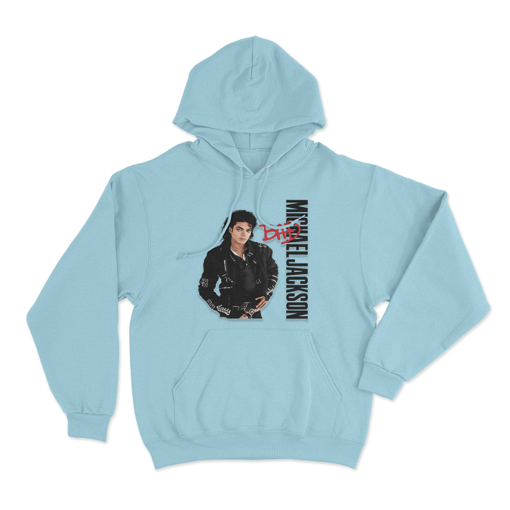 Bad Album Unisex Hoodie Sky Blue Bad Album Unisex Hoodie Sky Blue