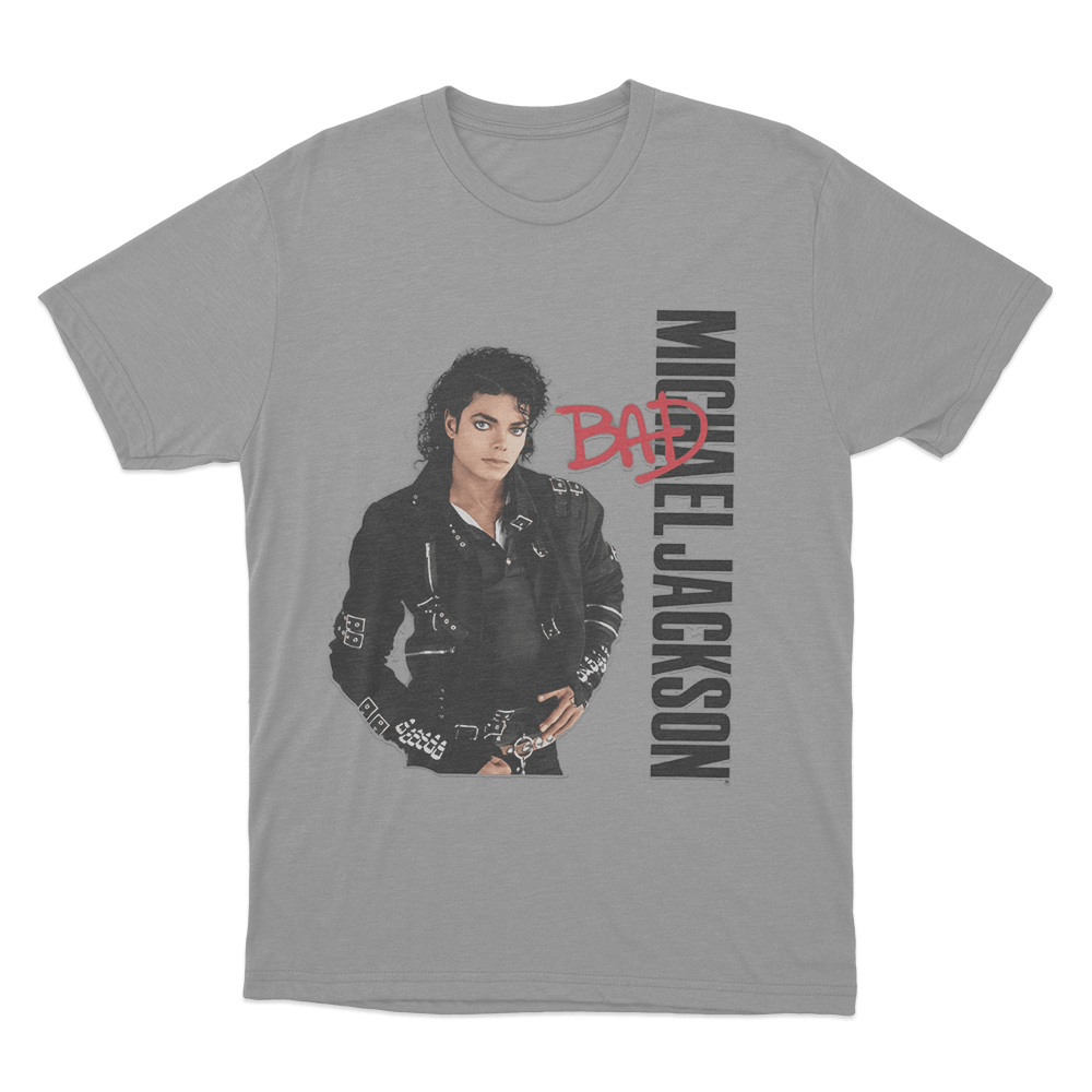 Bad Album Unisex T Shirt Grey Bad Album Unisex T Shirt Grey