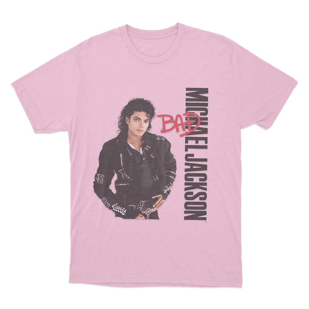 Bad Album Unisex T Shirt Pink Bad Album Unisex T Shirt Pink