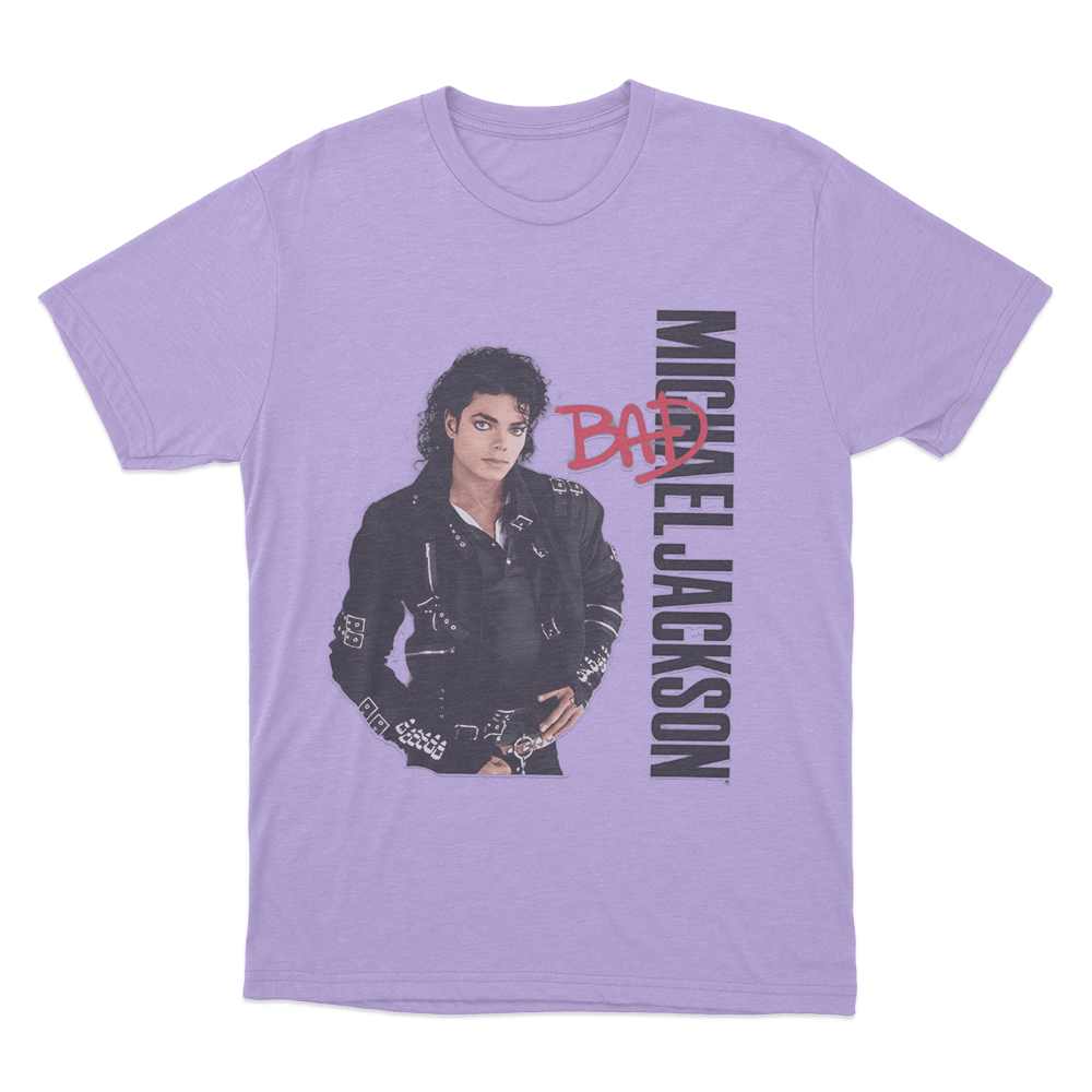 Bad Album Unisex T Shirt Purple Bad Album Unisex T Shirt Purple