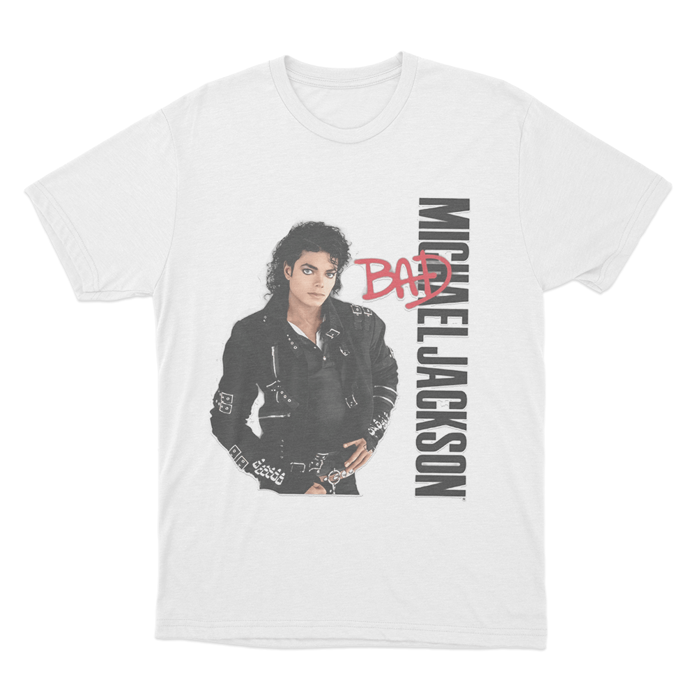 Bad Album Unisex T Shirt White Bad Album Unisex T Shirt White