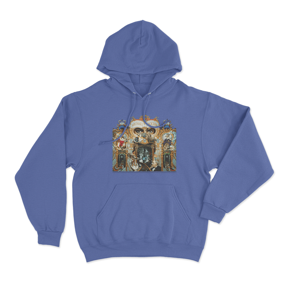 Dangerous Album Unisex Hoodie Blue Dangerous Album Unisex Hoodie Blue