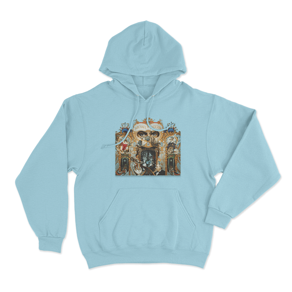 Dangerous Album Unisex Hoodie Sky Blue Dangerous Album Unisex Hoodie Sky Blue