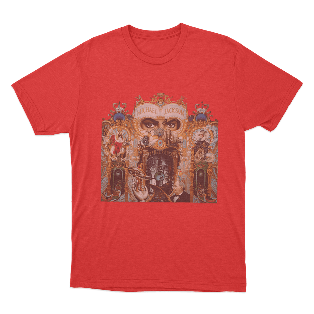 Dangerous Album Unisex T Shirt Red Dangerous Album Unisex T Shirt Red