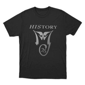 HIStory 25 Unisex T Shirt Black