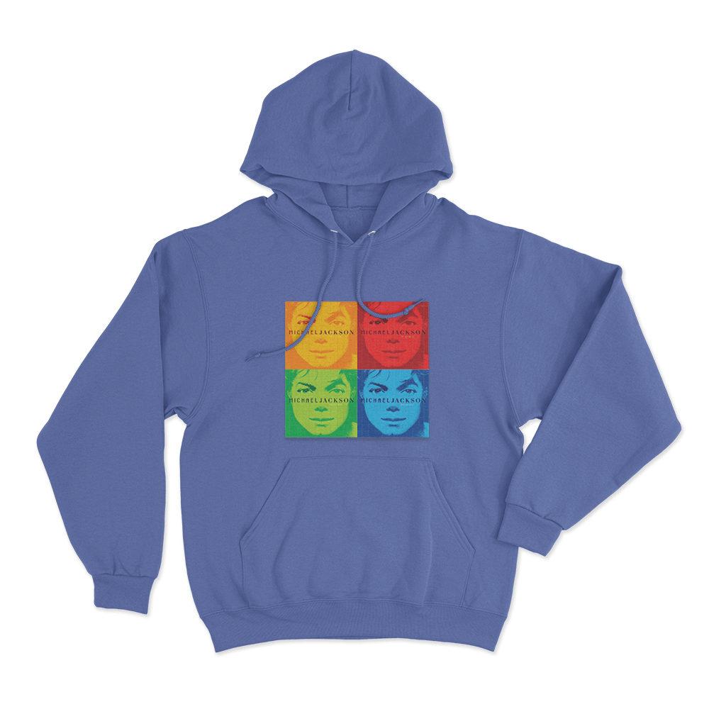Invincible Quad Album Unisex Hoodie Blue Invincible Quad Album Unisex Hoodie Blue