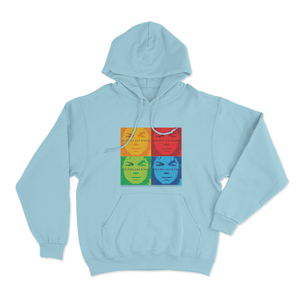 Invincible Quad Album Unisex Hoodie Sky Blue Invincible Quad Album Unisex Hoodie Sky Blue