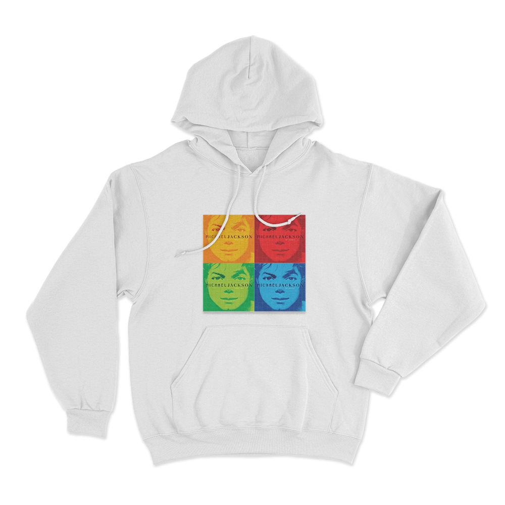 Invincible Quad Album Unisex Hoodie White Invincible Quad Album Unisex Hoodie White