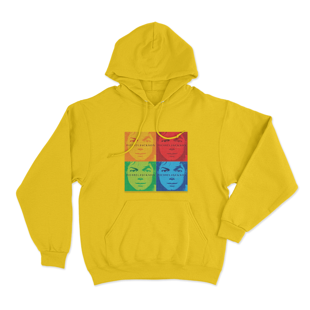 Invincible Quad Album Unisex Hoodie Yellow Invincible Quad Album Unisex Hoodie Yellow