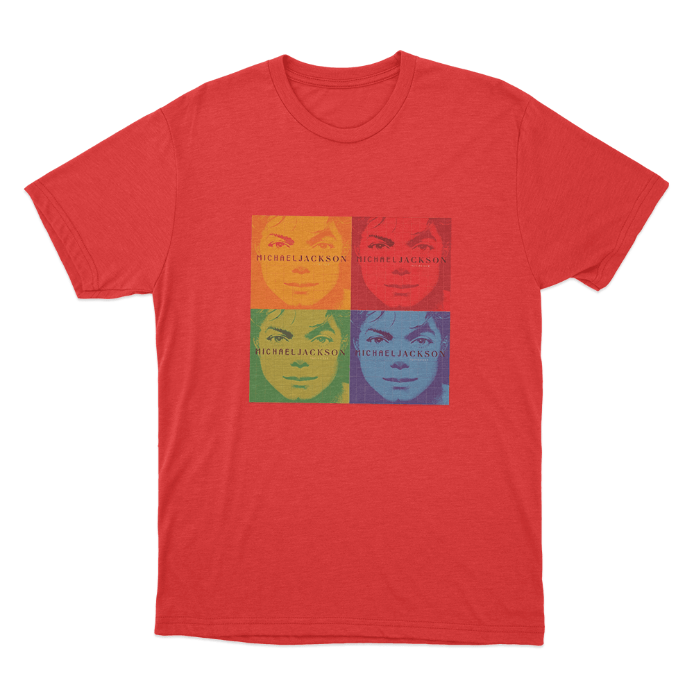 Invincible Quad Album Unisex T Shirt Red Invincible Quad Album Unisex T Shirt Red