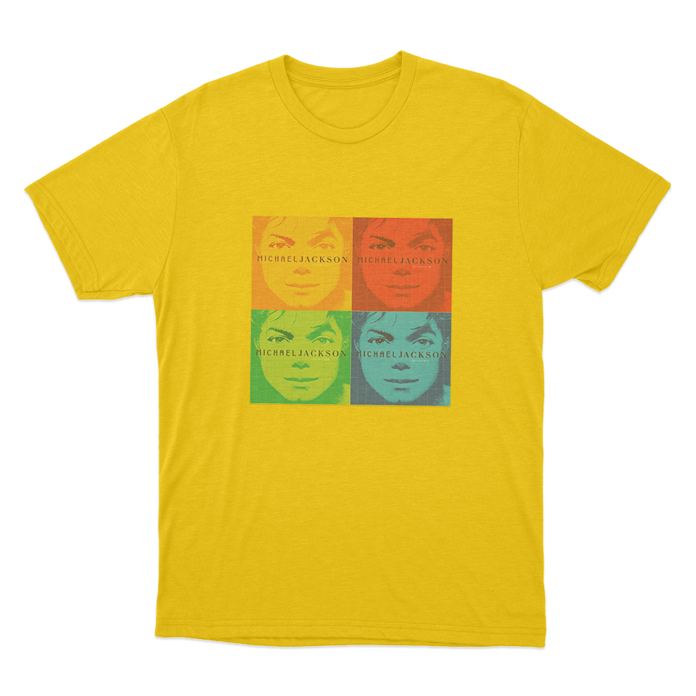 Invincible Quad Album Unisex T Shirt Yellow Invincible Quad Album Unisex T Shirt Yellow
