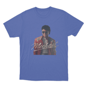Michael Jackson Beat It Unisex T Shirt Blue