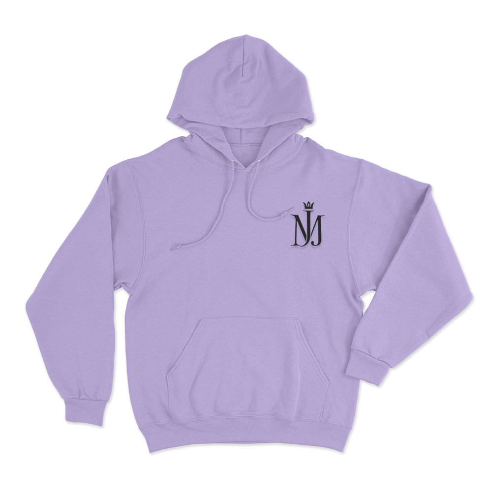 Michael Jackson Logo Unisex Hoodie Purple Michael Jackson Logo Unisex Hoodie Purple