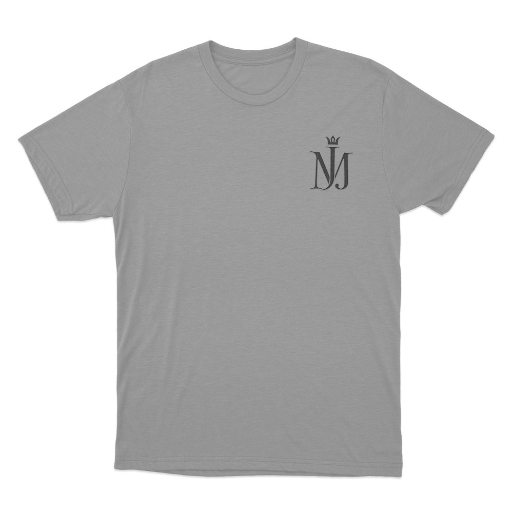 Michael Jackson Logo Unisex T Shirt Grey Michael Jackson Logo Unisex T Shirt Grey
