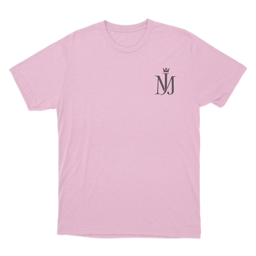 Michael Jackson Logo Unisex T Shirt Pink Michael Jackson Logo Unisex T Shirt Pink