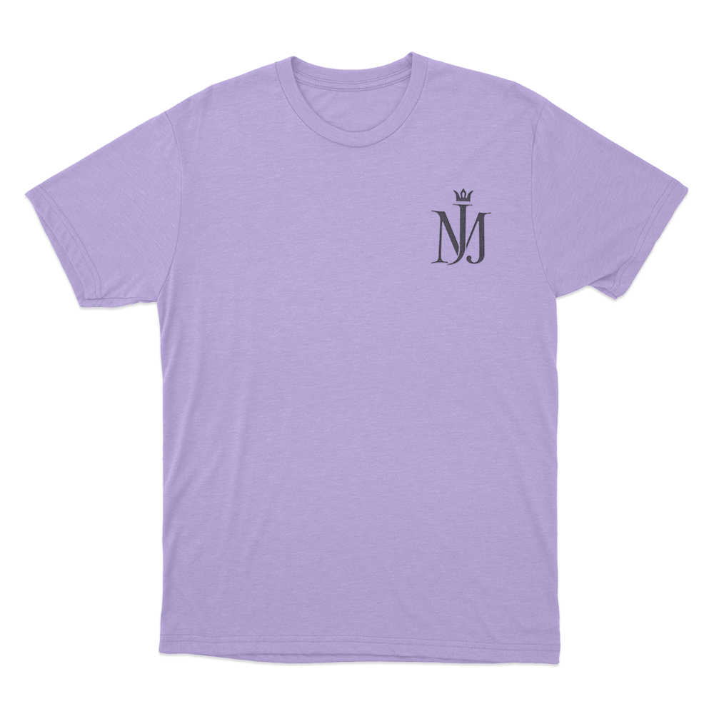 Michael Jackson Logo Unisex T Shirt Purple Michael Jackson Logo Unisex T Shirt Purple