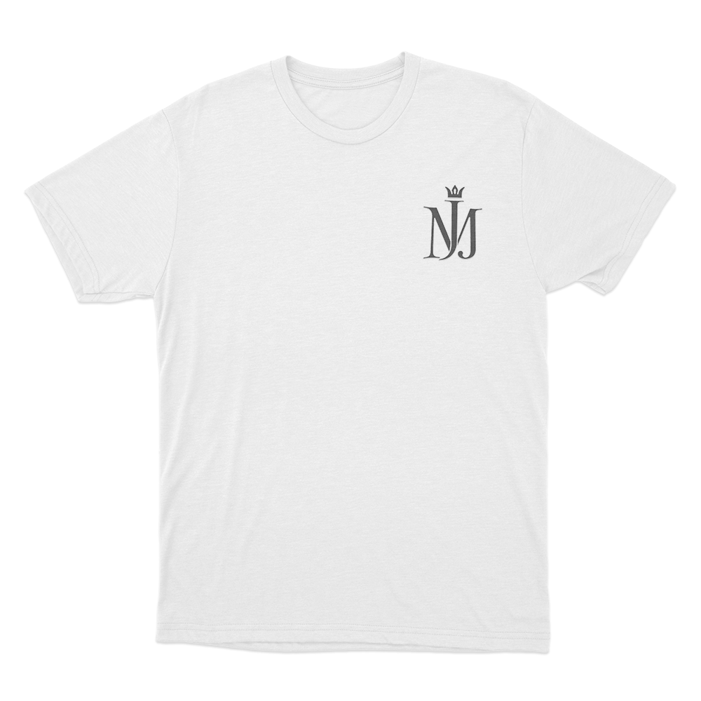Michael Jackson Logo Unisex T Shirt White Michael Jackson Logo Unisex T Shirt White