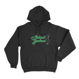 Michael Jackson Pose Unisex Hoodie Black