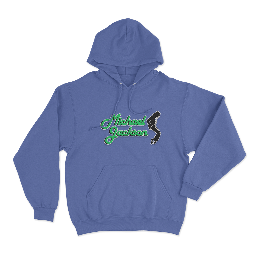 Michael Jackson Pose Unisex Hoodie Blue Michael Jackson Pose Unisex Hoodie Blue