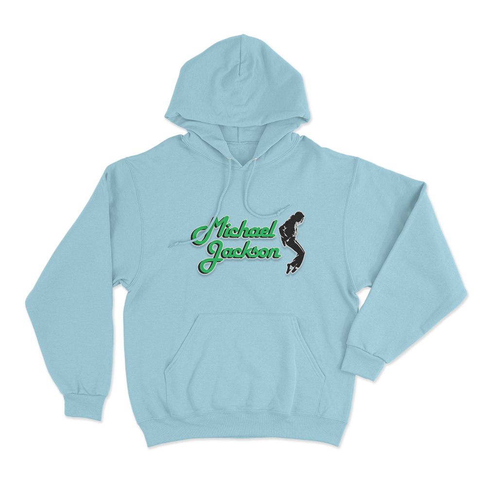 Michael Jackson Pose Unisex Hoodie Sky Blue Michael Jackson Pose Unisex Hoodie Sky Blue