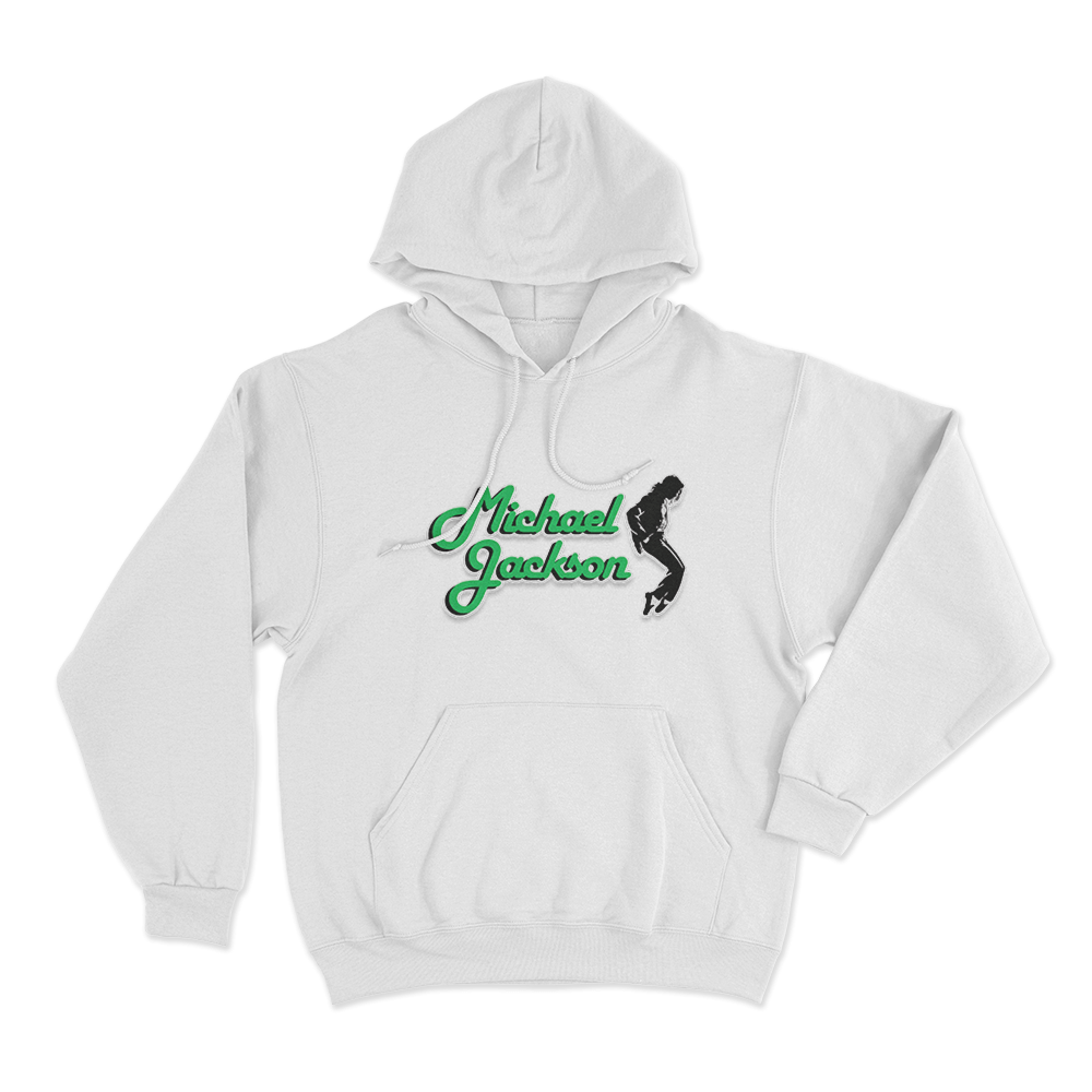Michael Jackson Pose Unisex Hoodie White Michael Jackson Pose Unisex Hoodie White
