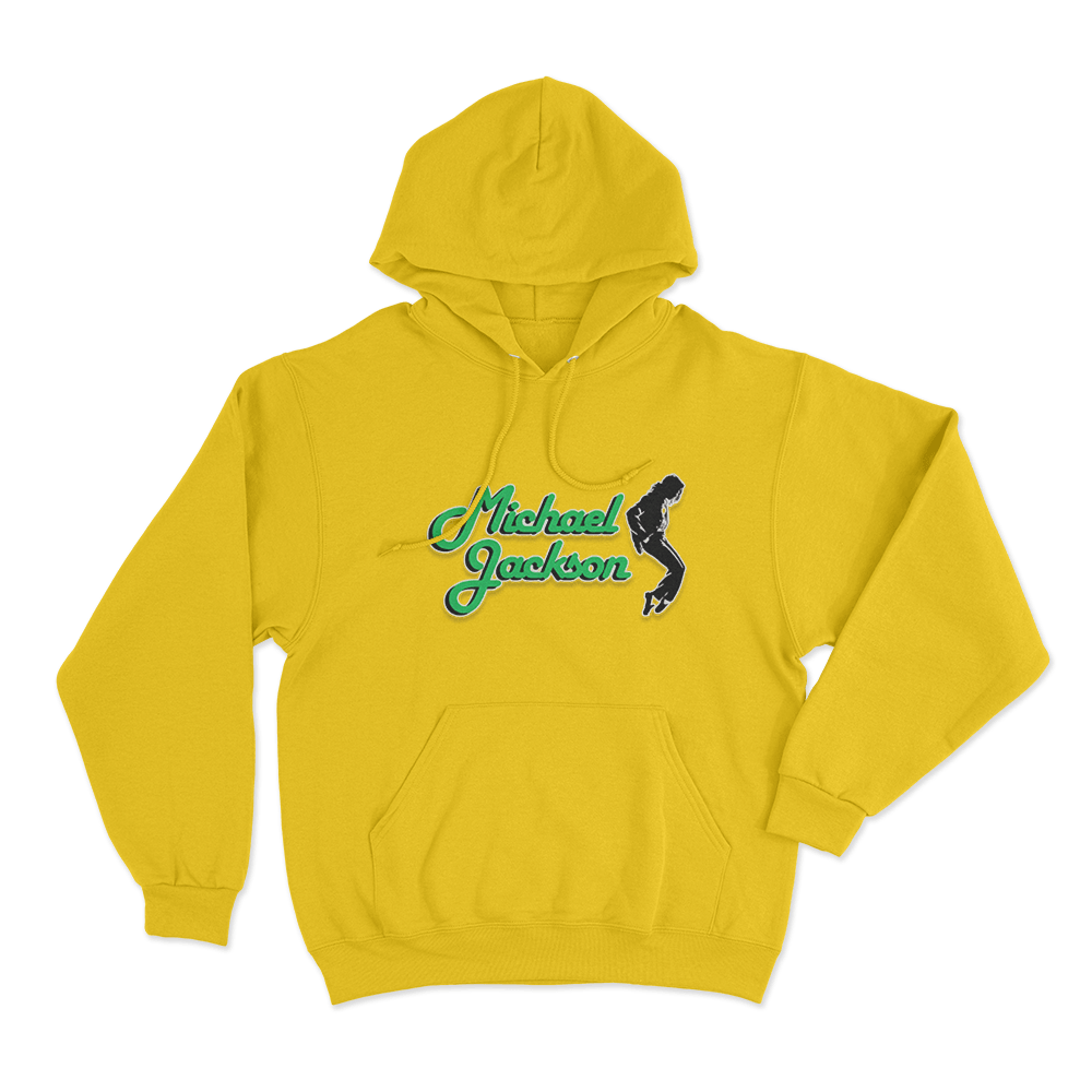 Michael Jackson Pose Unisex Hoodie Yellow Michael Jackson Pose Unisex Hoodie Yellow