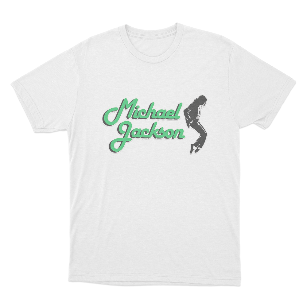 Michael Jackson Pose Unisex T Shirt White Michael Jackson Pose Unisex T Shirt White