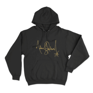 Michael Jackson Signature Unisex Hoodie Black