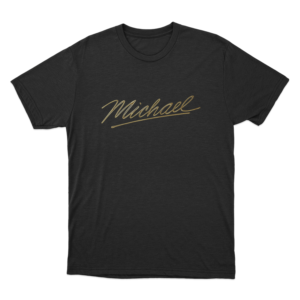 Michael Signature Unisex T Shirt Black Michael Signature Unisex T Shirt Black