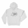 Thriller 40 Logo Unisex Hoodie White