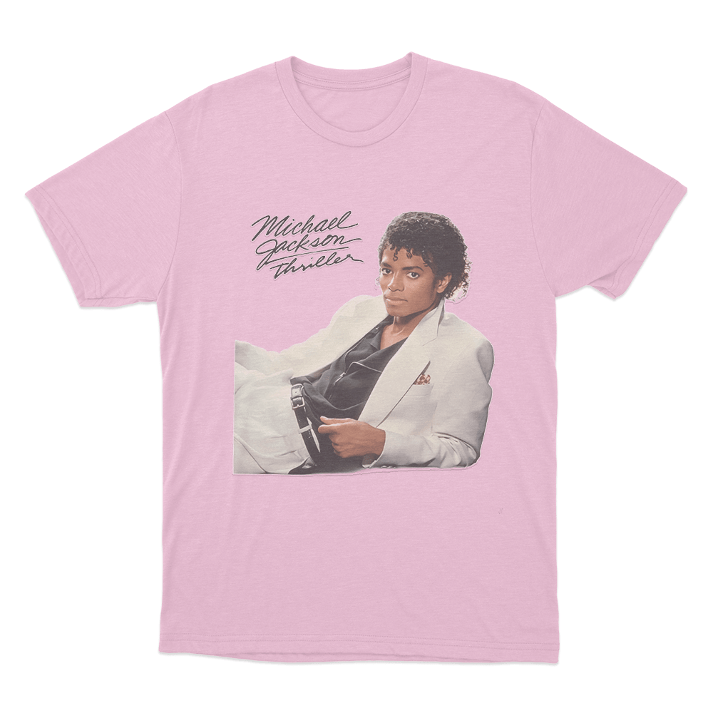 Thriller Album Unisex T Shirt Pink Thriller Album Unisex T Shirt Pink