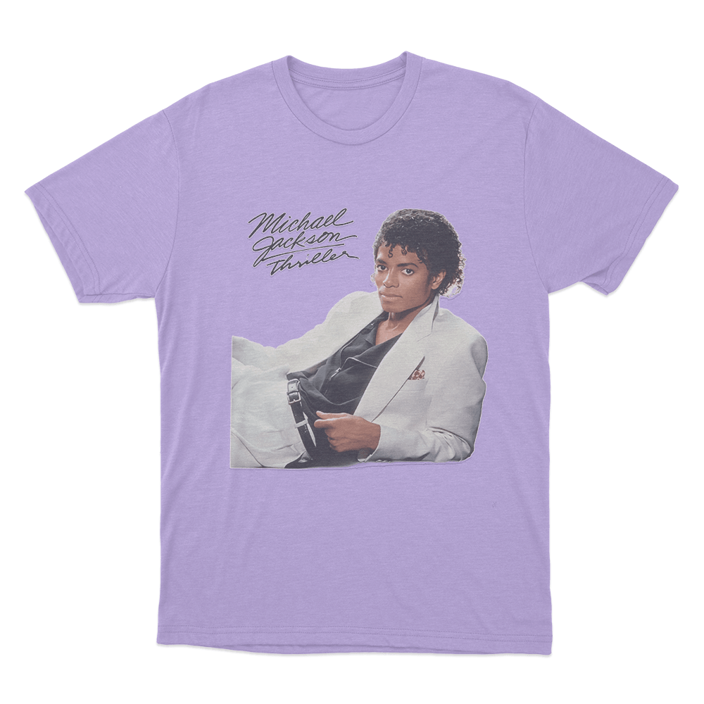 Thriller Album Unisex T Shirt Purple Thriller Album Unisex T Shirt Purple